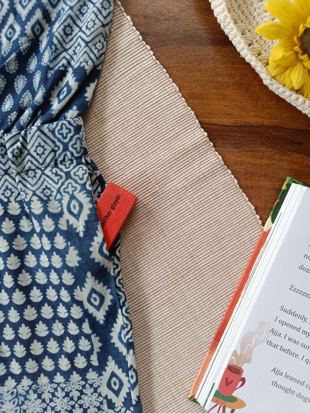 Indigo Mosaic Jumpsuit