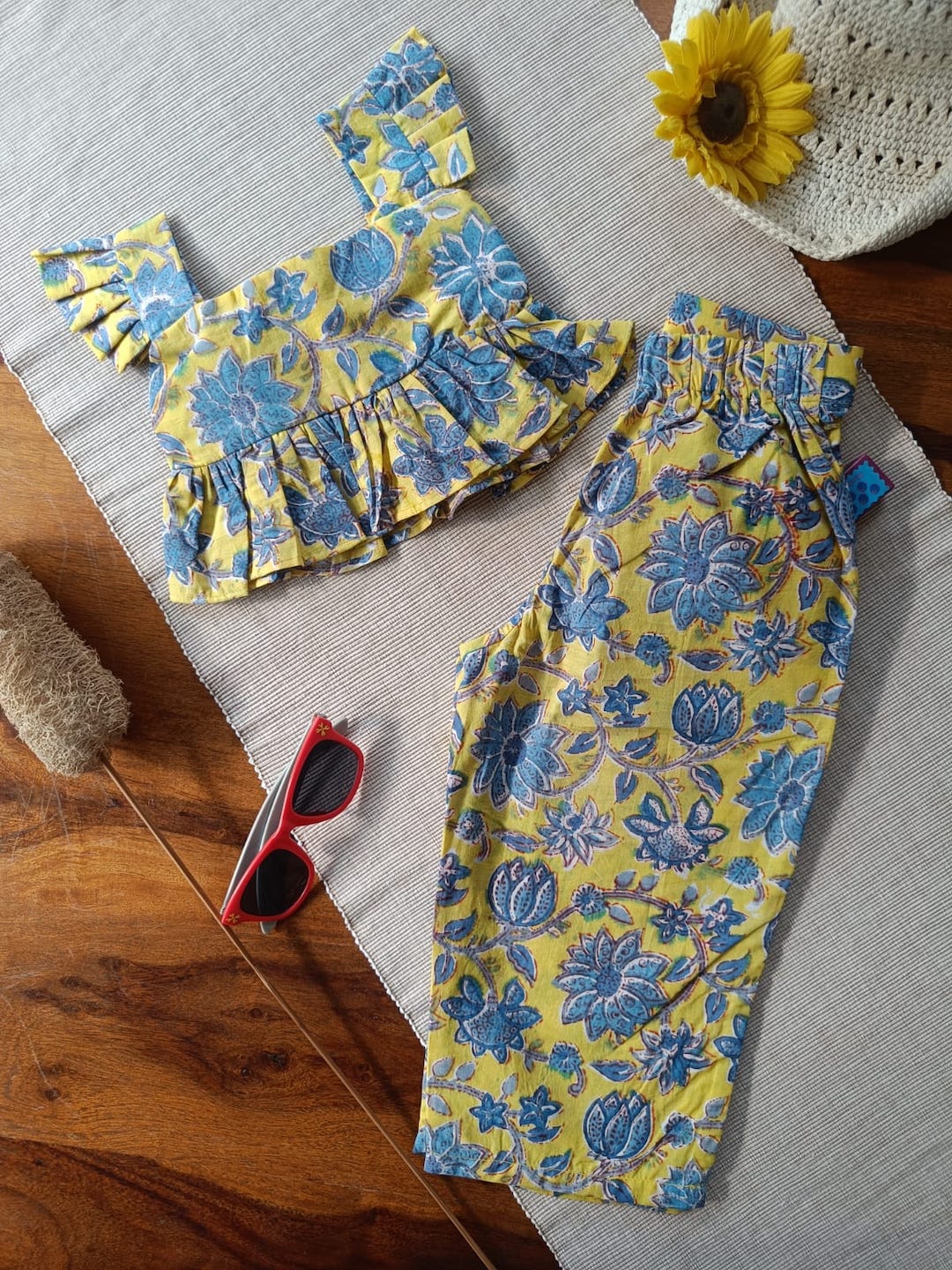 Indigo Garden Full Co-ord Set