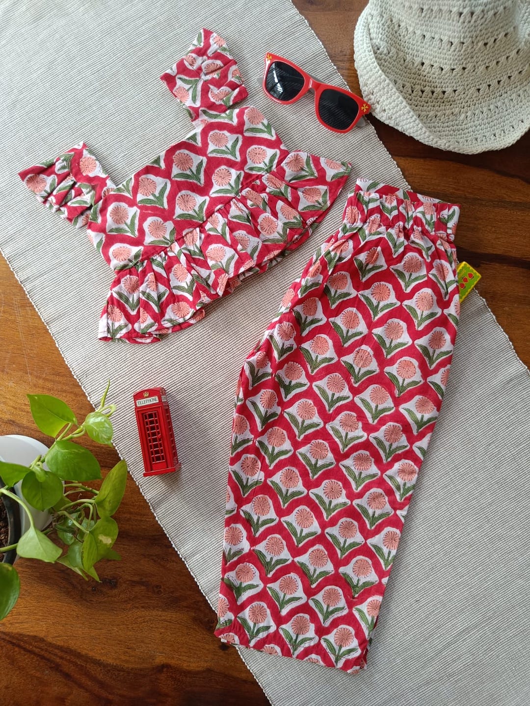 Gulzar Blush Full Co-ord Set