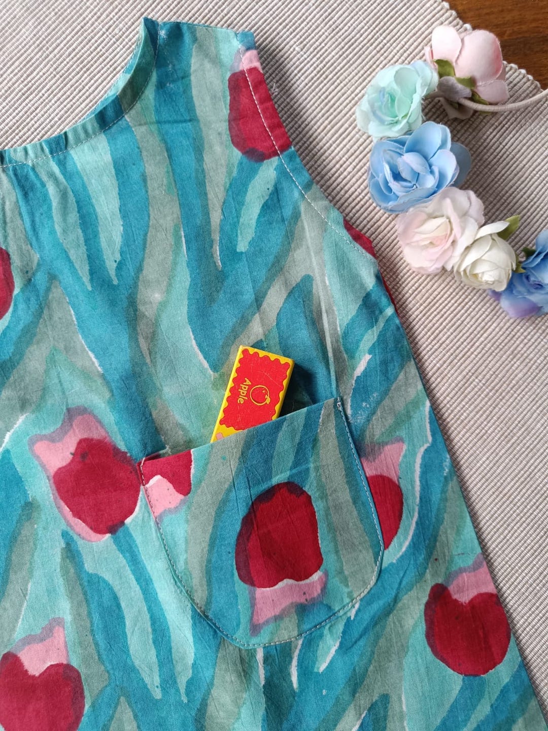 Tulip Trails A-line Dress-Top