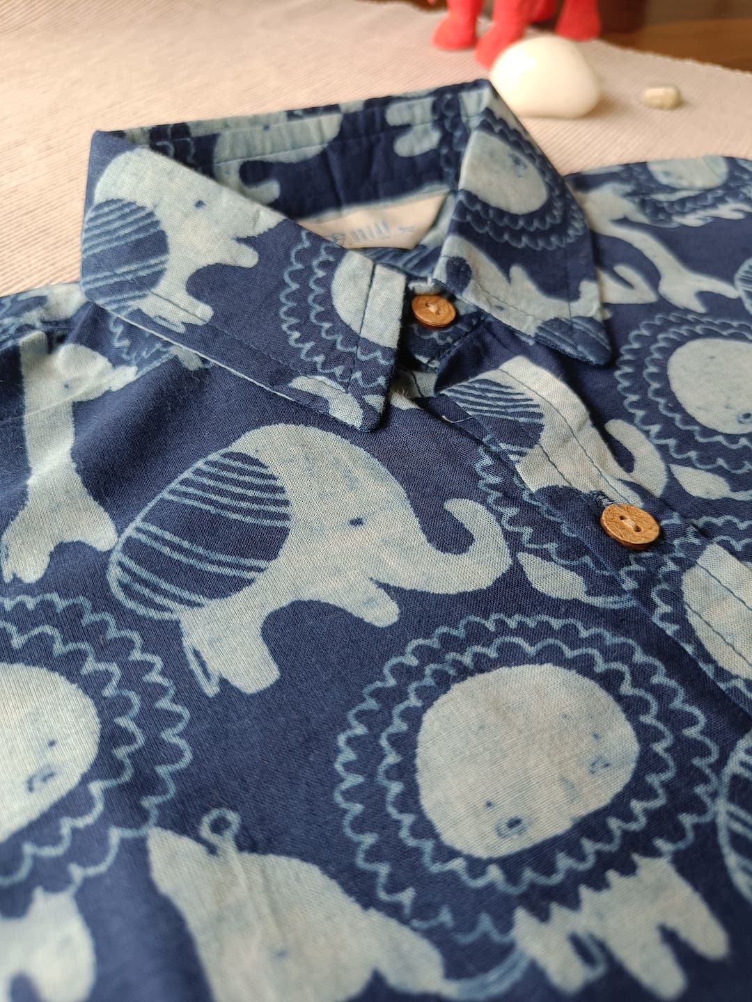 Roar and Stomp Boy's Regular Collar Shirt