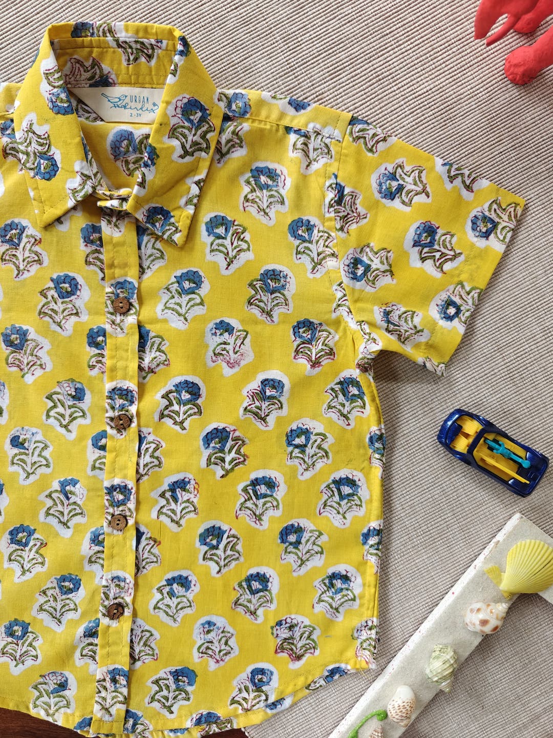 Sunshine bloom regular Collar Boy's Shirt