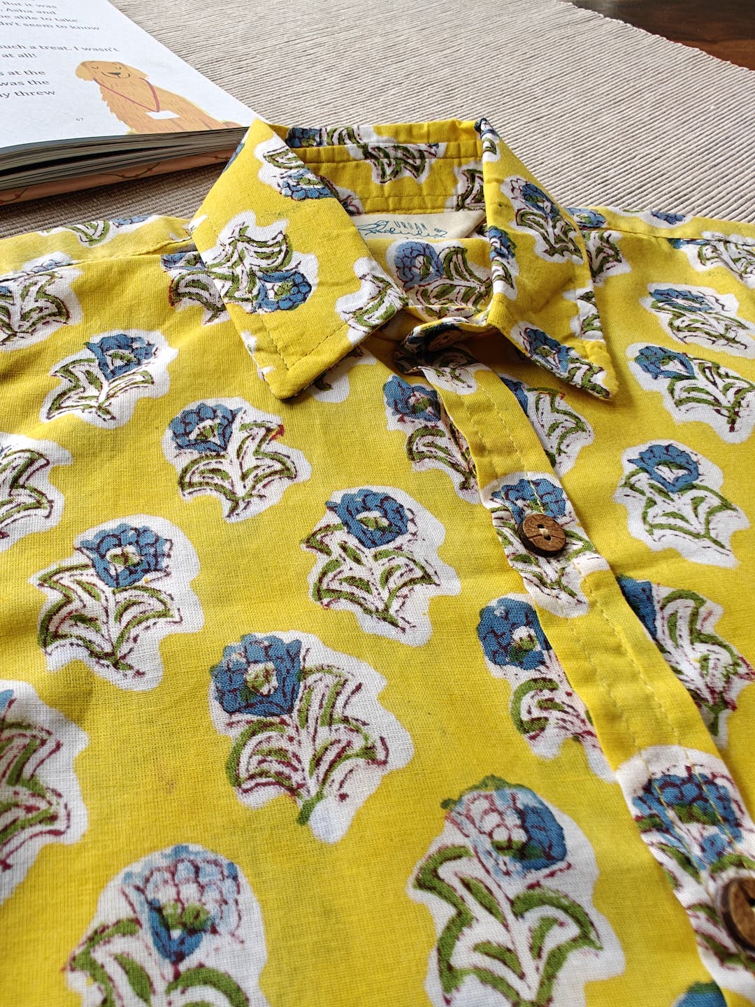 Sunshine bloom regular Collar Boy's Shirt