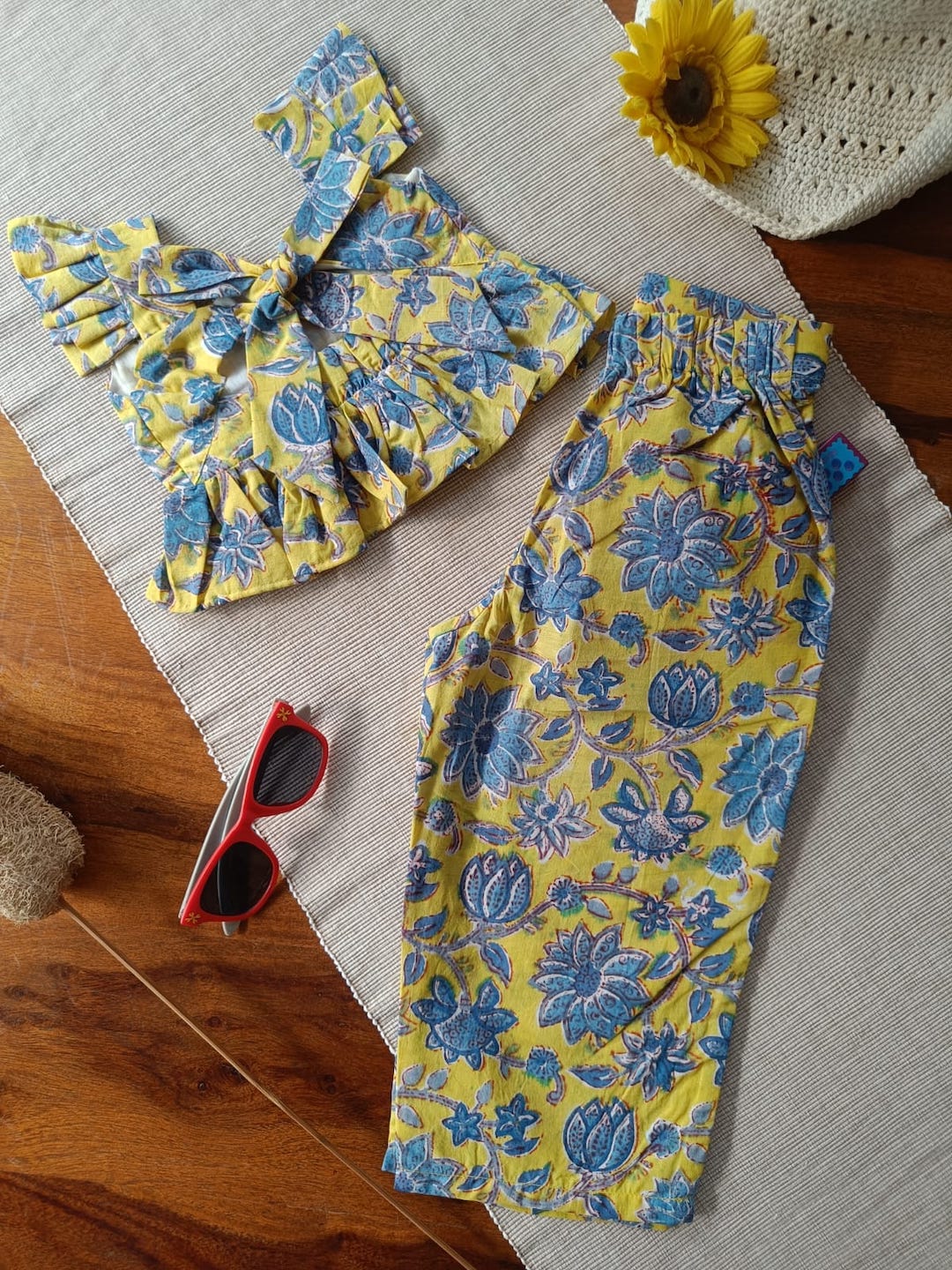 Indigo Garden Full Co-ord Set
