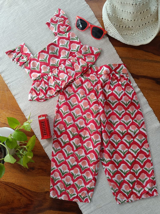 Gulzar Blush Full Co-ord Set