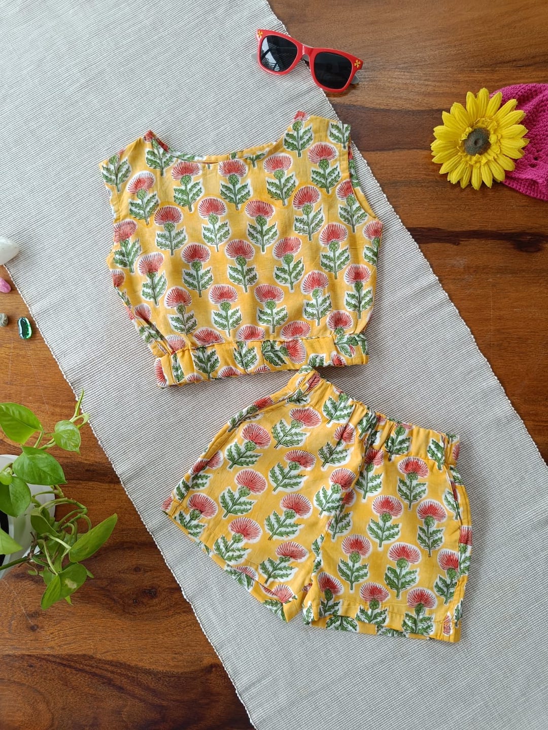 Marigold Meadows Half Co-ord Set
