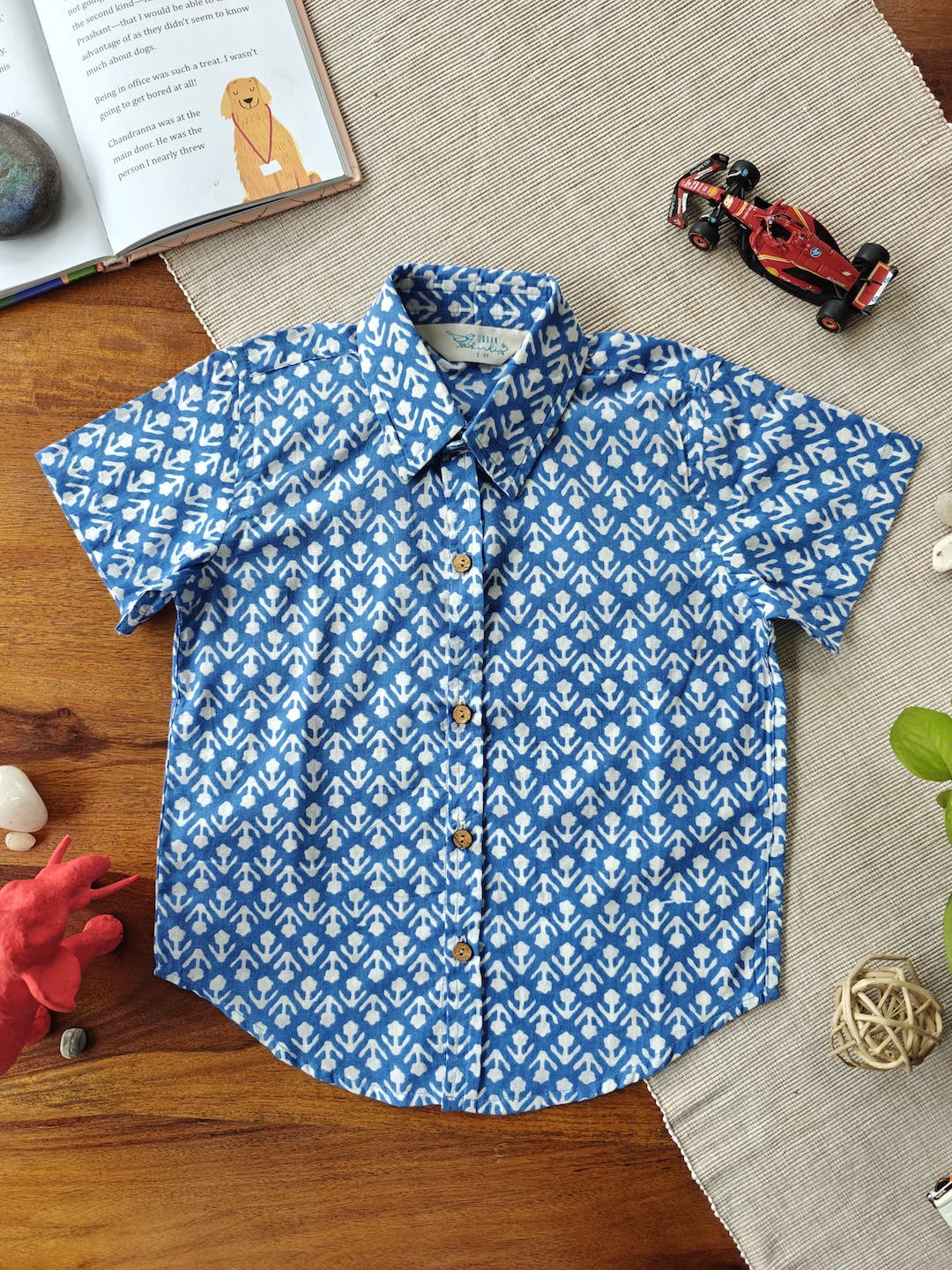 Urban Bloom Regular Collar Boy's Shirt